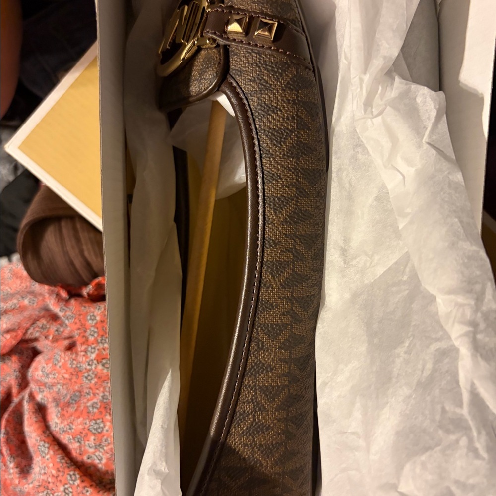 Brand NEW! Make me an offer Michael Kors Brown Fulton Moccasins